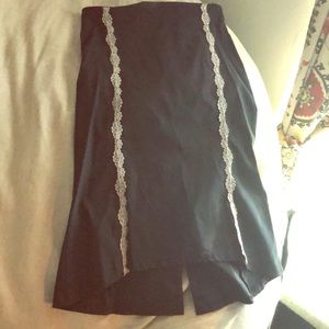 Black Midi Skirt